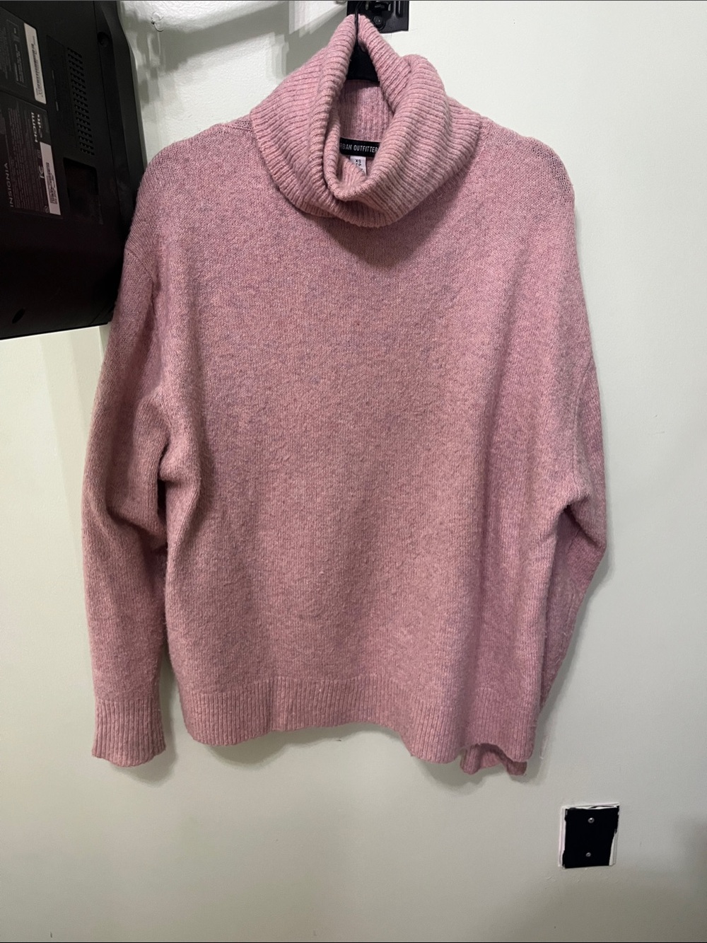 Urban Outfitters Dusty Pink Turtleneck Sweater